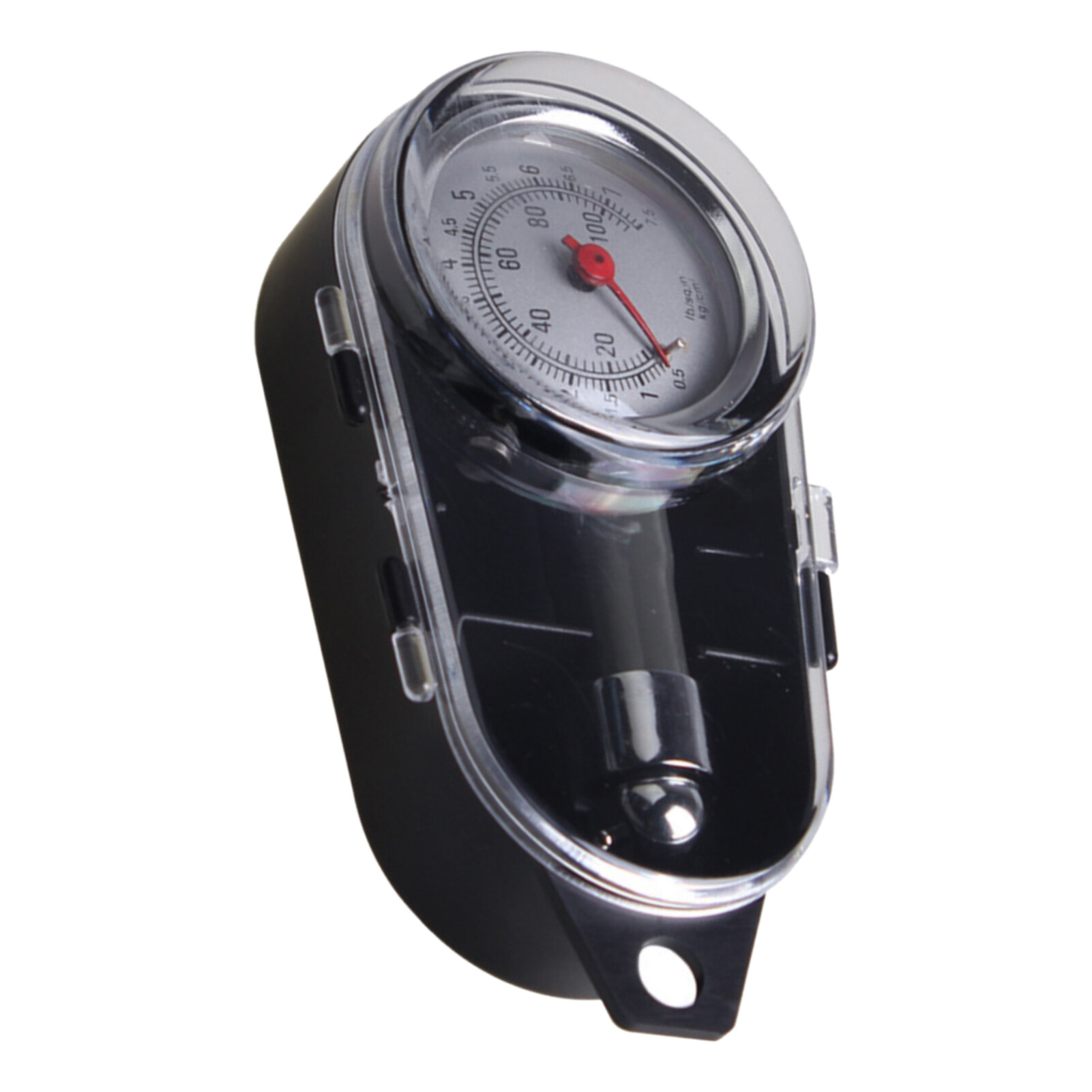 Van Zeroing Đầu Nối Bằng Thép Không Gỉ Đồng Hồ Đo Áp Suất Lốp Có Thể Xì Hơi Con Trỏ Nhạy Cảm Chuyển Động Cao Cấp Đồng Hồ Đo Áp Suất Lốp Xe Hơi Xe Tải 0-100PSI Dụng Cụ Ô Tô Dụng Cụ Kiểm Tra Áp Suất Lốp