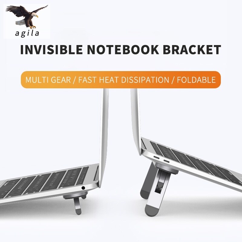 laptop stand laptop accessories laptop stand holder Agila Laptop Stand Portable Notebook Stand Simple Foldable Plastic Stand Laptop Stand