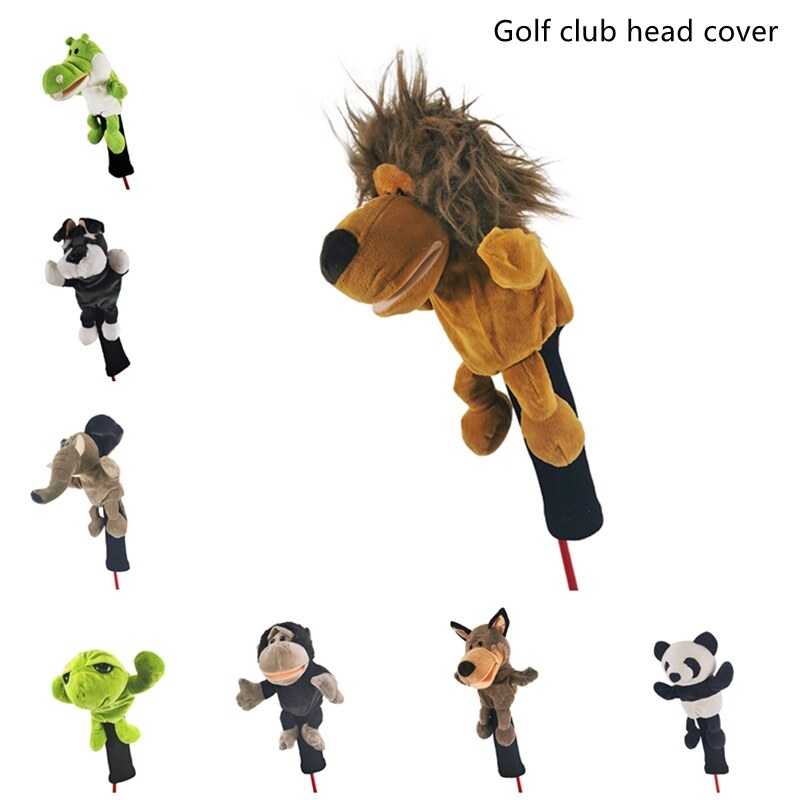 Universal multi-animal golf club cover No. 1 wooden club hat cover cartoon