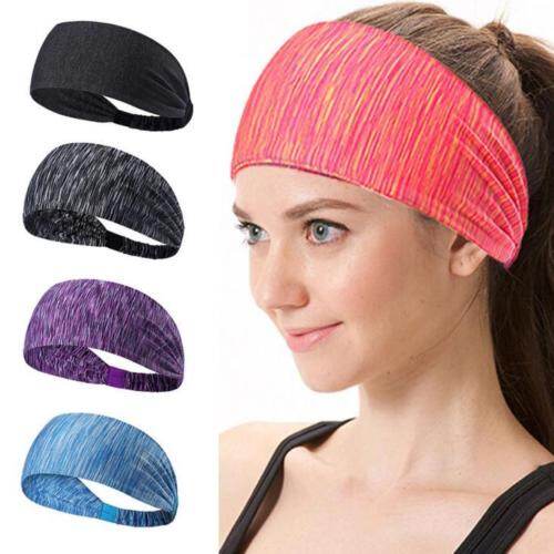 [PrettySet] Hàn Quốc phong cách đan headband Thể thao thoáng khí Yoga Stretch Hair Band Phụ kiện headband