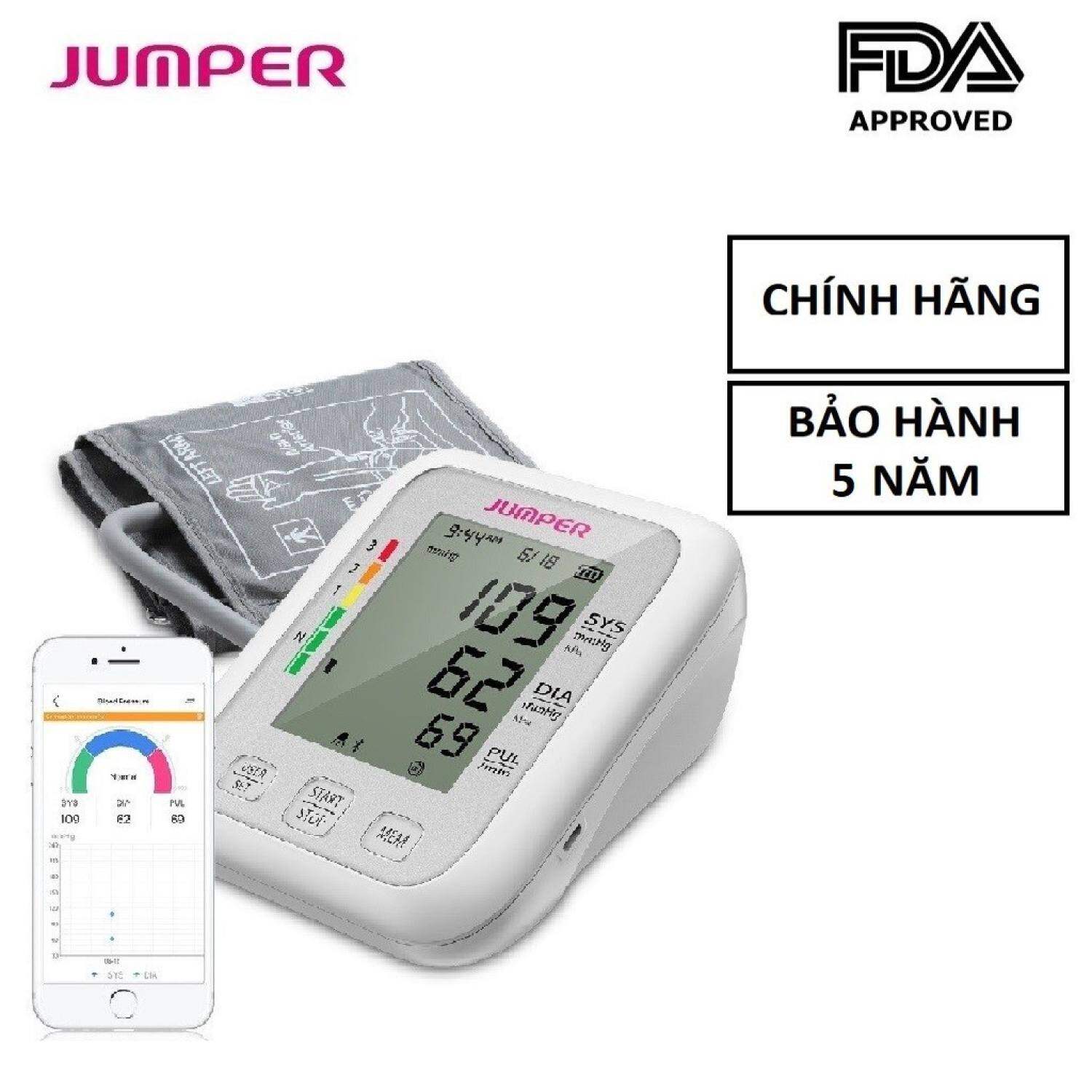 Máy đo huyết áp omron điện tử bắp tay Jumper JPD-HA120