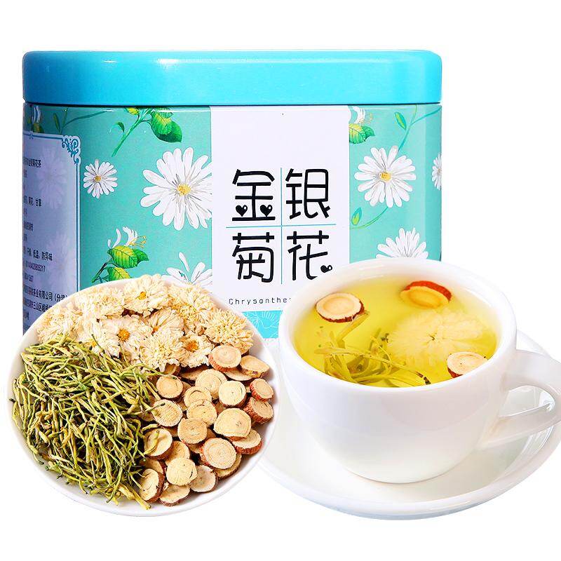 Tea-80g thảo dược hoa cúc cam thảo kim ngân