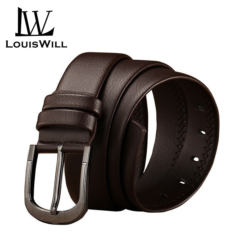 Louiswill thắt lưng nam thắt lưng da bò thắt lưng tiện ích thắt lưng váy dài điều chỉnh được 120cm cho nam có khóa cổ điển thắt lưng jeans cổ điển cho nam