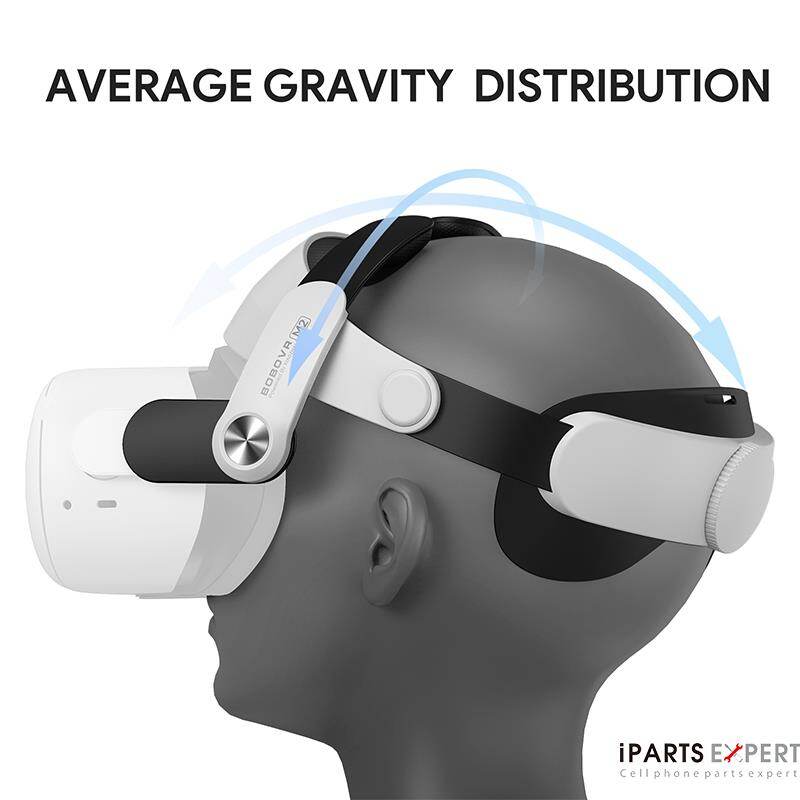 Dây Đeo BOBOVR M2 Cho Dây Đeo Halo Oculus Quest 2 Ốp Bảo Vệ, Bộ Vỏ Bọc Tay Cầm Silicon Mềm Phụ Kiện Oculus Quest2