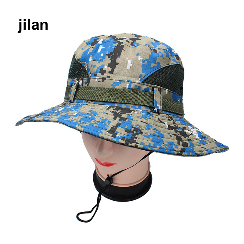 Mũ tai bèo rằn ri thời trang mũ câu cá rằn ri đi rừng với vành rộng mũ tai bèo câu cá che nắng mũ cắm trại mũ cotton