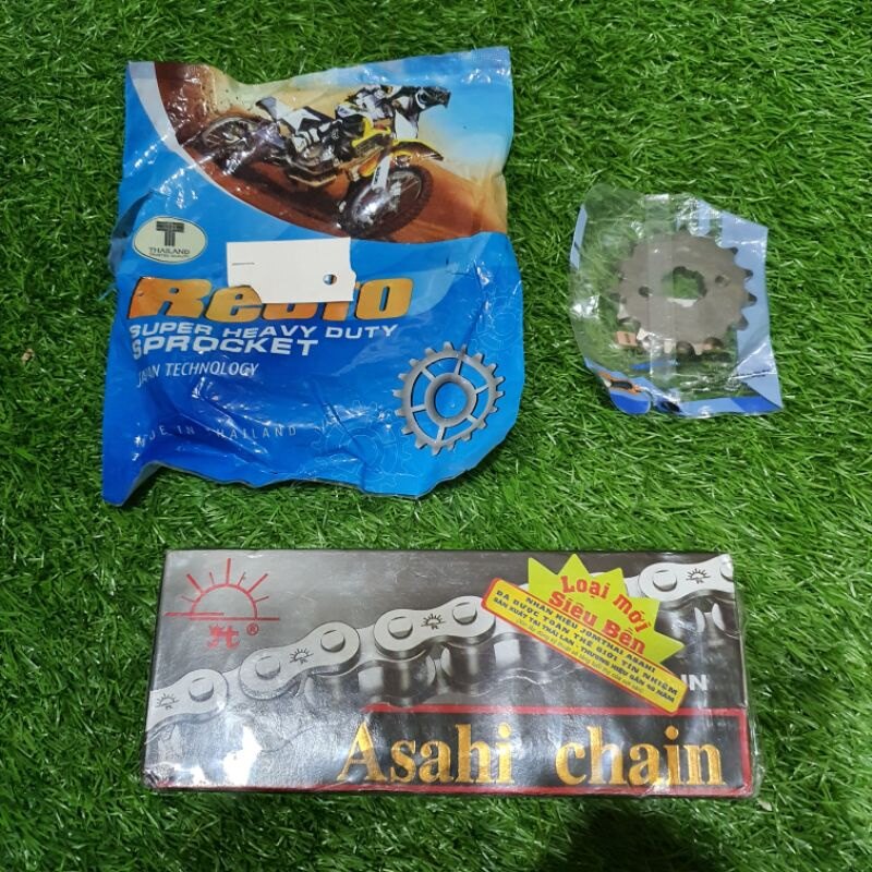 Nhông sên dĩa dealim 125, honda cbt125