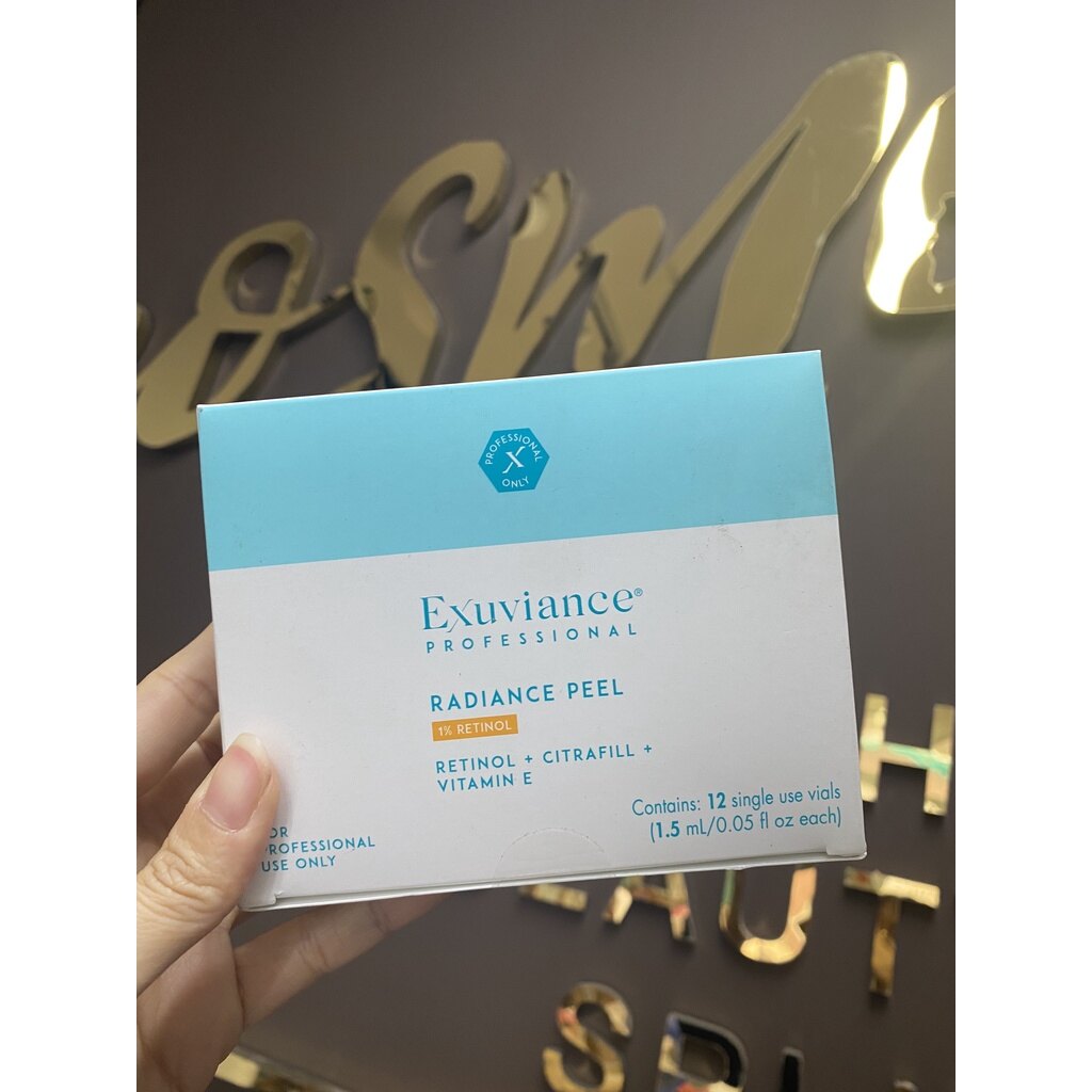 1 lọ tinh chất peel da sinh học cao cấp Exuviance Professional Radiance Peel