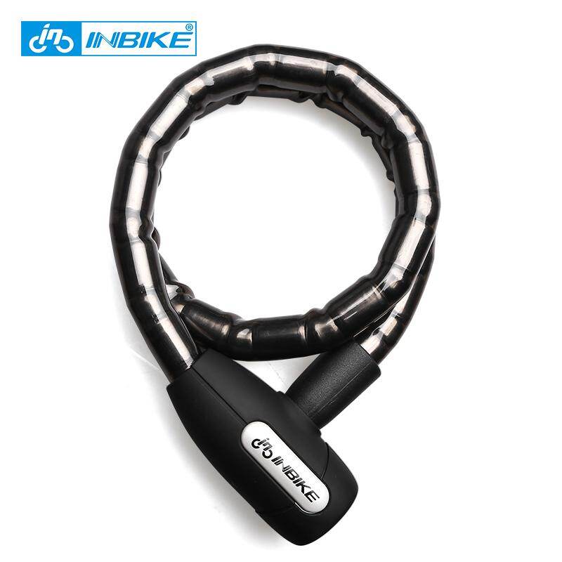 Khóa xe đạp inbike cáp chống trộm khóa xe máy 0.85 m xe đạp không thấm nước chu kỳ khóa an toàn xe đạp mtb với khóa được chiếu sáng cb106