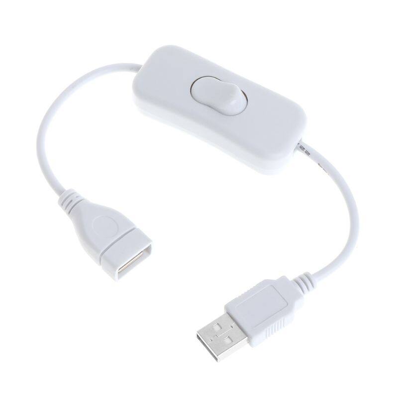 Cáp usb mới 28cm usb 2.0 cáp mở rộng từ nam sang nữ cáp đen có công tắc bật tắt