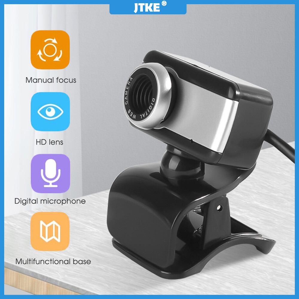 Camera Kỹ Thuật Số JTKE 50M Mega Pixel Webcam Camera Xoay Thời Trang HD Có Kẹp Micro Cho PC Laptop Máy Tính Xách Tay