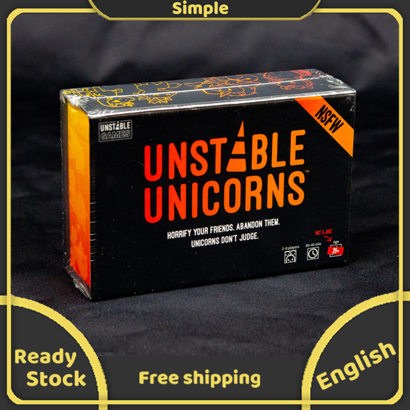 Unstable Unicorns: Nsfw Board Game For Family Party Game