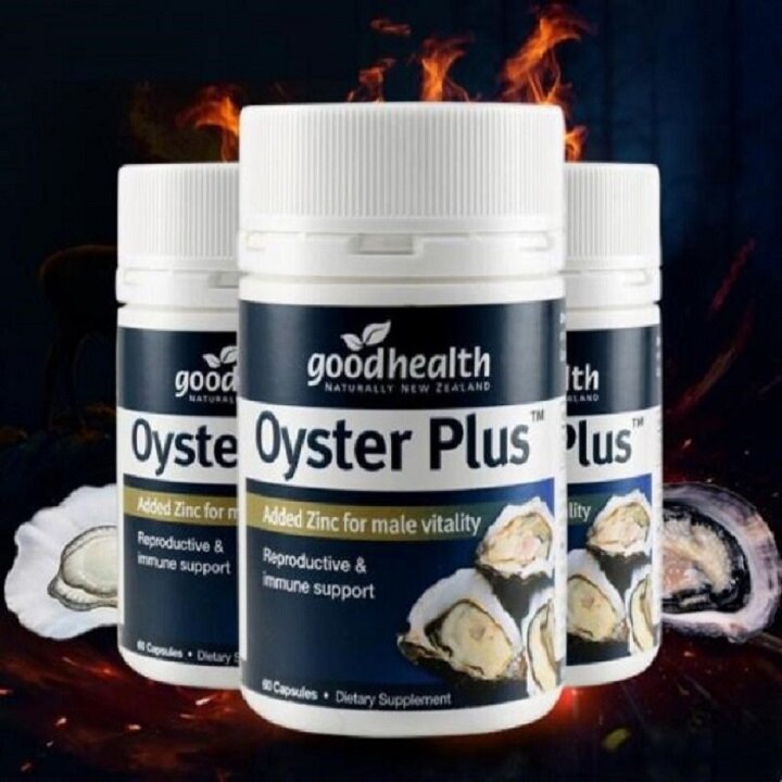 Tinh Chất Hàu Oyster Plus Goodhealth 60 Viên - hàu úc