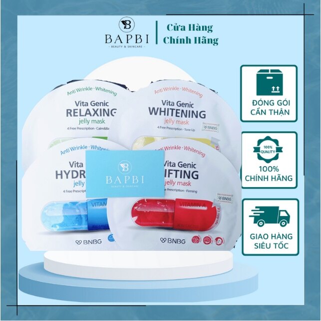 Mặt nạ bnbg vita genic 30ml hộp 10 miếng