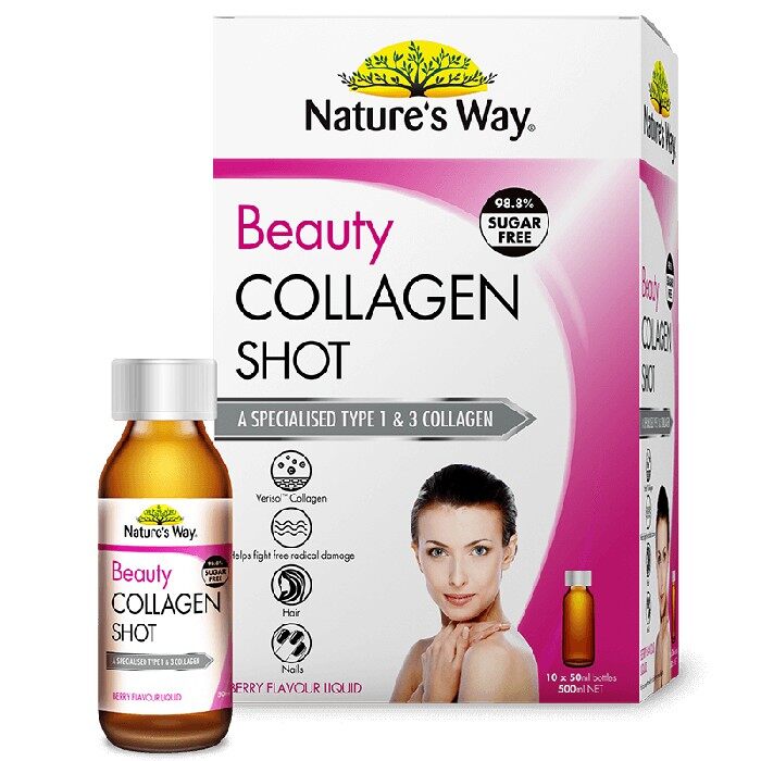 Collagen tươi Beauty Collagen Shot Hộp 10 lọ x 50ml