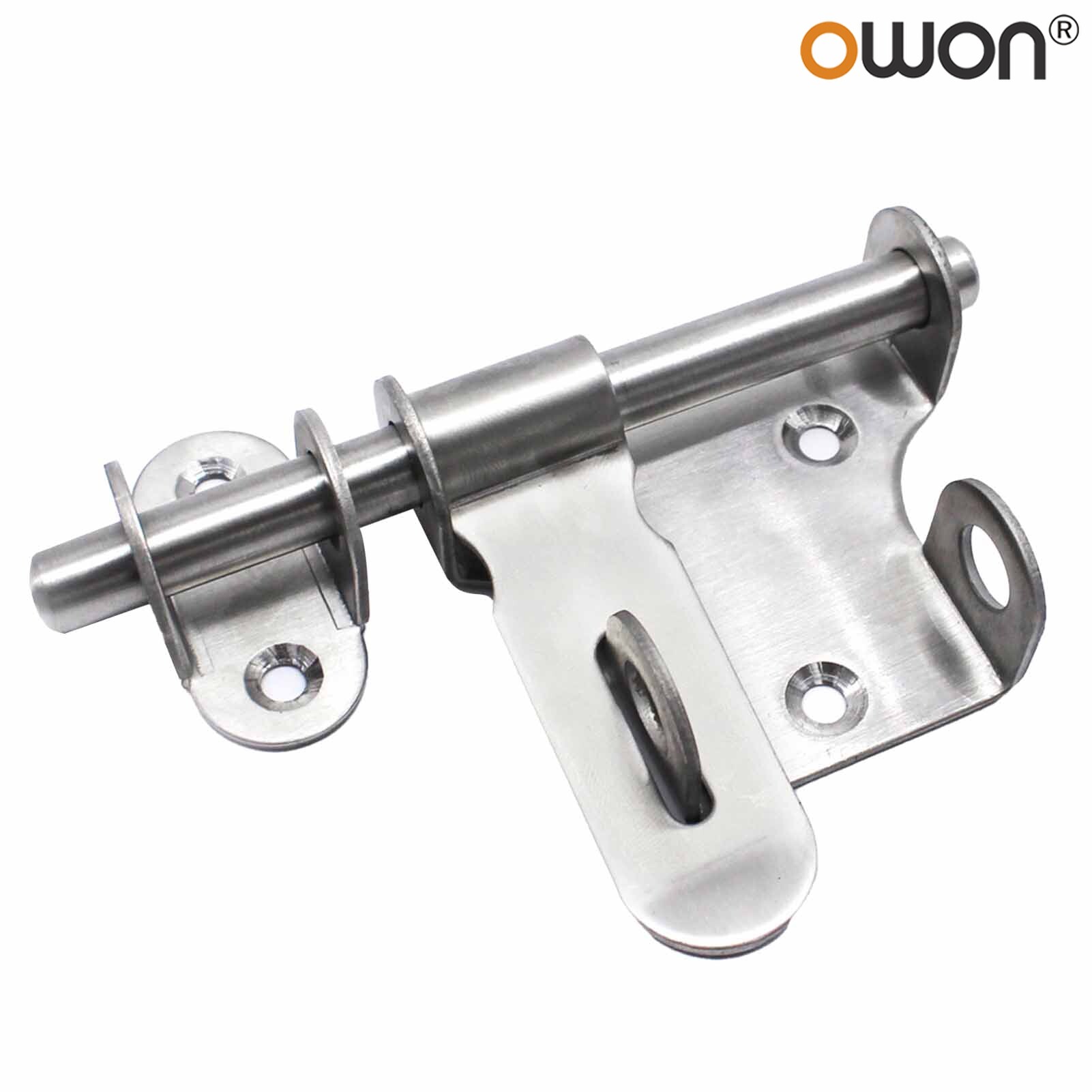 Chốt an toàn chốt cửa trượt bằng thép không gỉ trơn tru dễ lắp đặt chống gỉ cho cổng