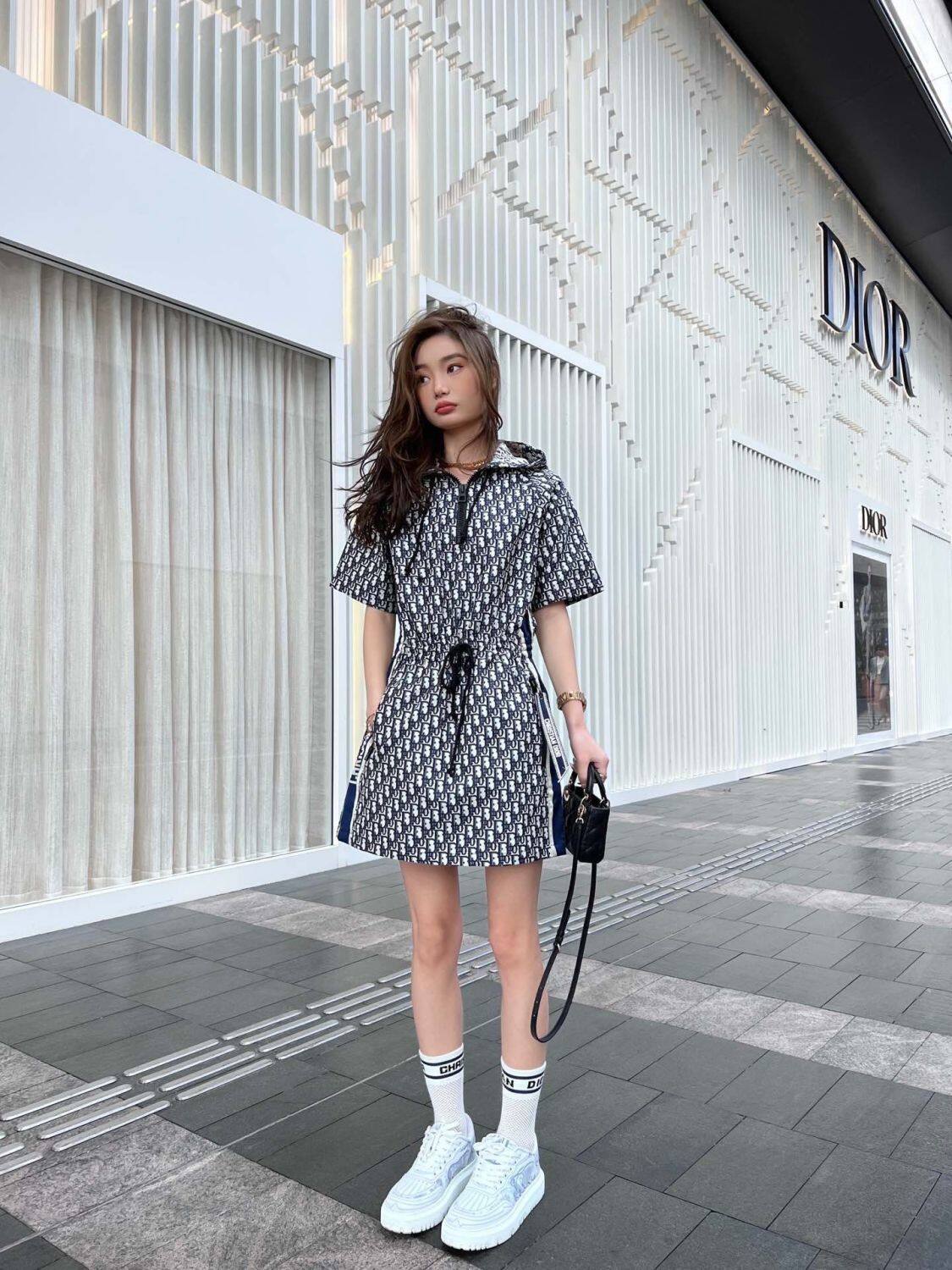 Shop Dior Hoodie Dress with great 