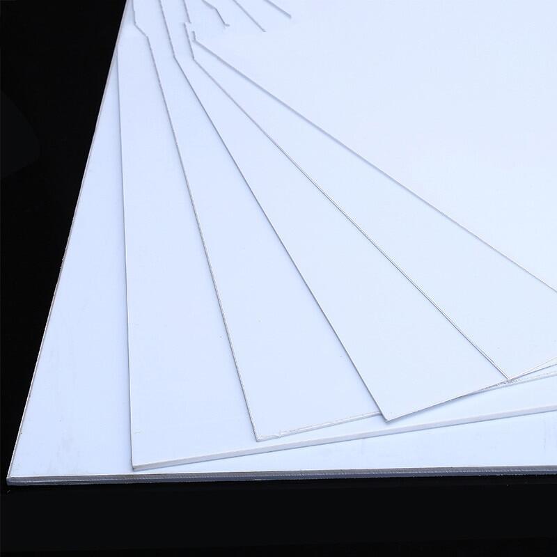 1pc High Quality ABS Plastic Sheet 300*300*0.5mm Flexible Smooth