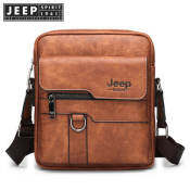 JEEP SPIRIT Men's Waterproof Shoulder Wrap Briefcase