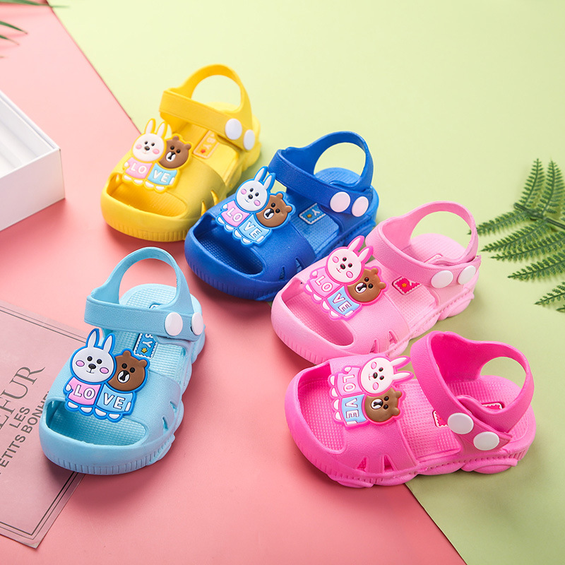 New baby sandals male baby toddler shoes female baby non