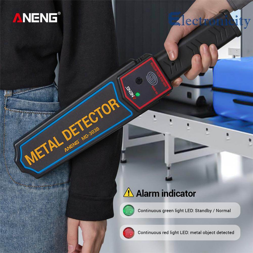 Máy dò kim loại cầm tay aneng md303b, thợ săn sắt kho báu vàng ngầm