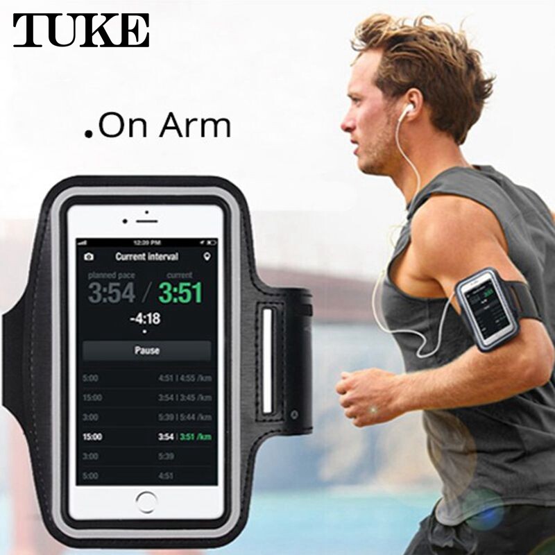 Ốp điện thoại thể thao tuke cho iPhone, Túi Đeo Tay Tập Gym 6.5 inch x XR 6 7 8 Plus Samsung Note 10 S10 S9 P30 cho Iphone 11 Pro Max x XR 6 7 8 Plus