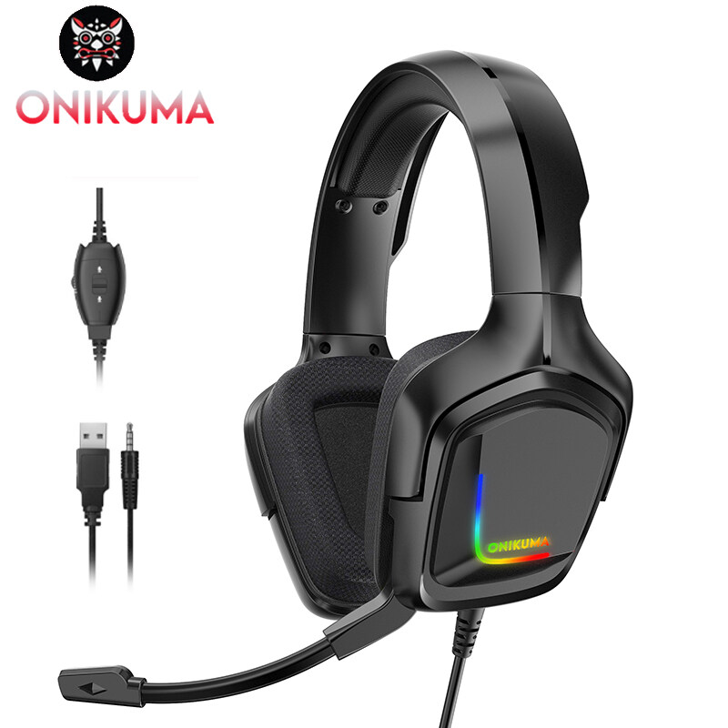 ONIKUMA Gaming Headset with Mic and Noise Cancellation Headphone Gaming