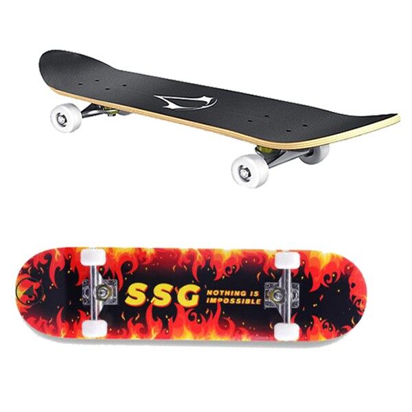 Ván Trượt Skateboard Cao Cấp Mặt Nhám Kích Thước 80cm