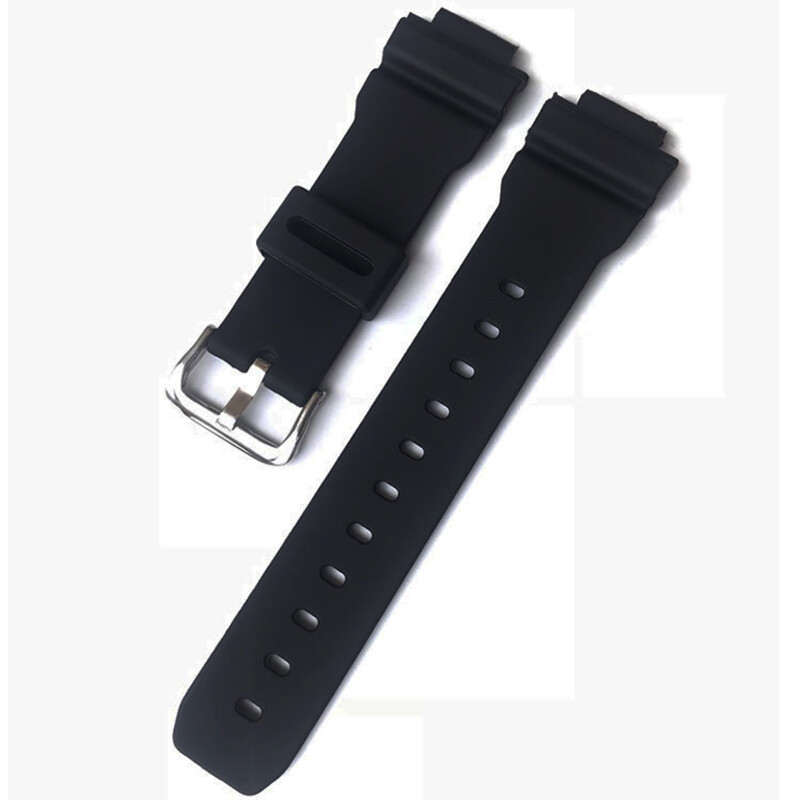 Dây Đồng Hồ PU 16Mm DW9052 Cho Casio DW-9052 G-SHOCK/9051/9050/004C DW9000 WaterpoofRubber Dây Đeo S