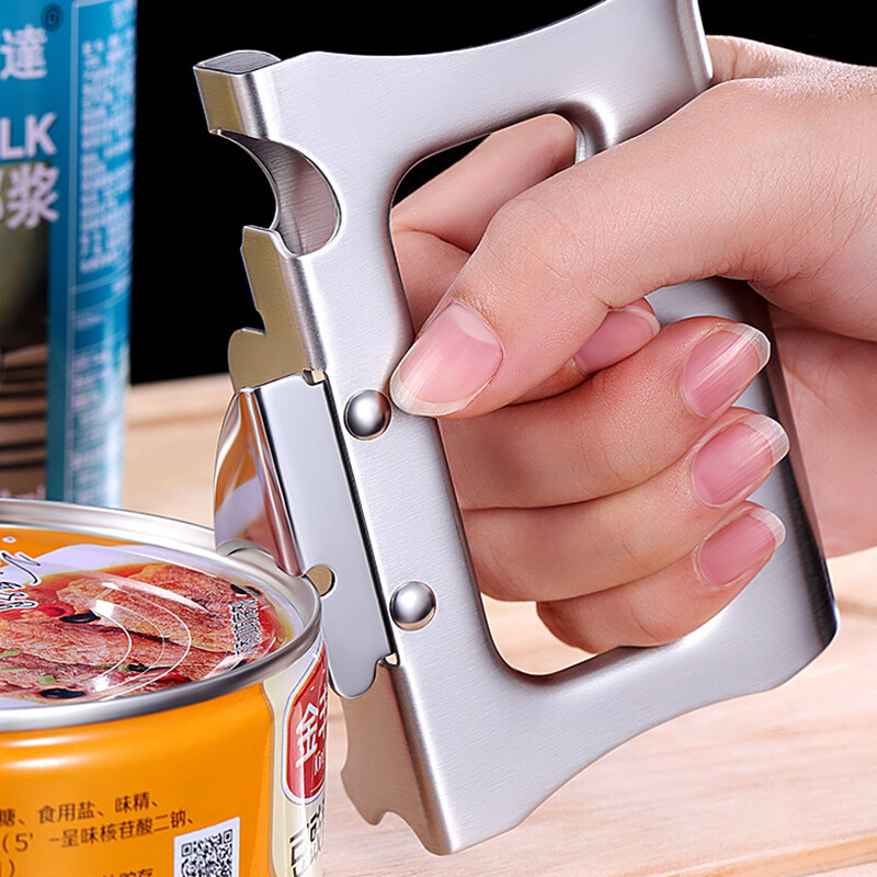 Dụng cụ mở hộp bằng tay thép không gỉ Nhật Bản có thể mở phụ kiện nhà bếp