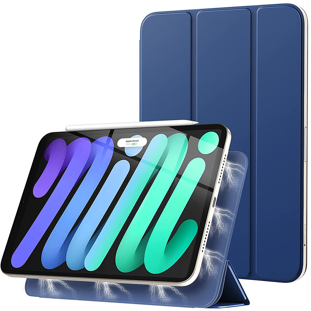 Vỏ Ốp ipad nam châm mini 7 2024 Ốp ipad mini thế hệ thứ 6 2021 Ốp Folio thông minh nam châm mạnh tự 