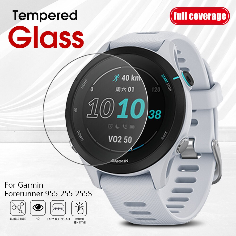 Bộ 3 miếng dán bảo vệ màn hình cho đồng hồ thông minh garmin forerunner 955 255 255s kính cường lực bảo vệ cho forerunner 955