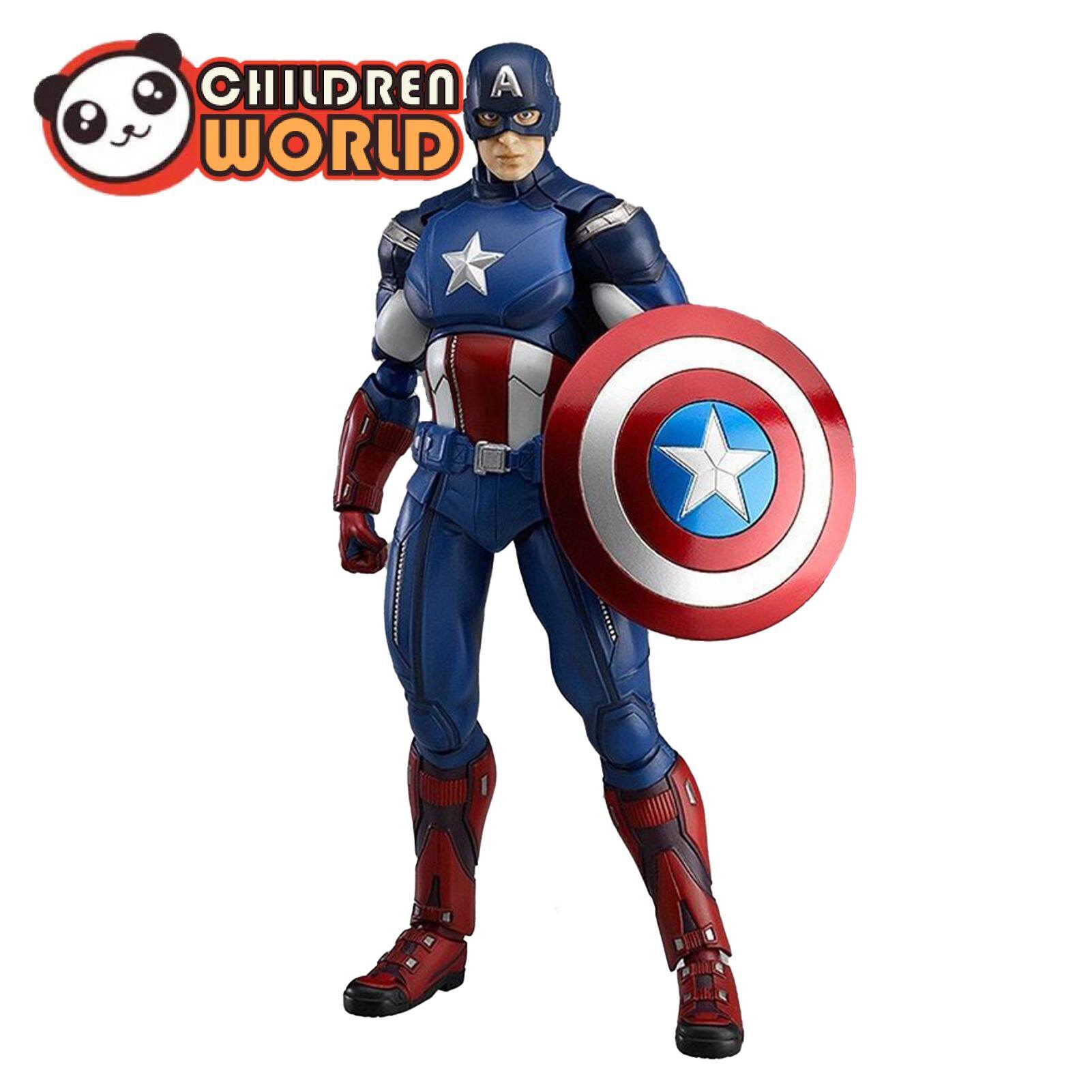 Mô Hình Childrenworld Captain America Mô Hình Avengers Captain America Marvel Có Thể Sưu Tầm Biểu Hiện Sống Động Cho Người Yêu Phim Ảnh Nhân Vật Hành Động Hữu Ích
