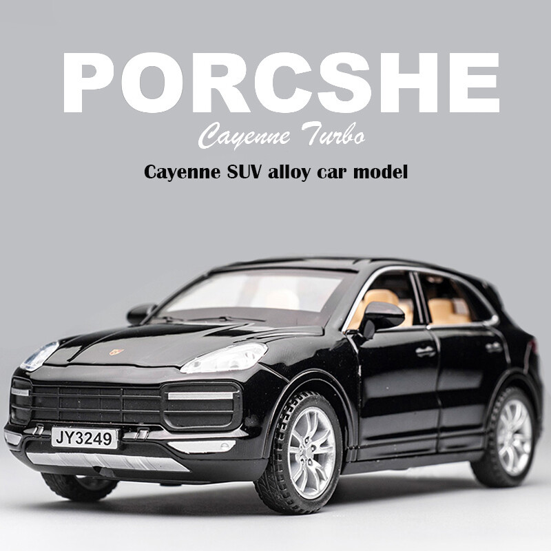 【Hộp-Packed】xe Địa Hình SUV PORCSHE Cayenne 1:32 Mô Hình Xe Hơi Hợp Kim Nhẹ & Âm Thanh Đúc, Quà Tặng Đồ Chơi