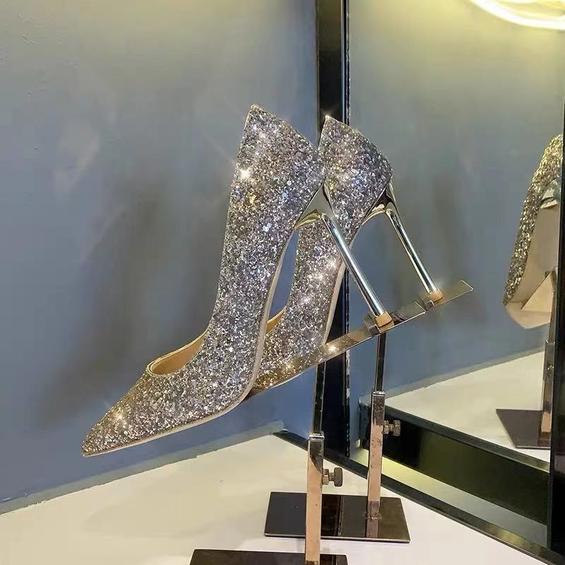 Jupiter Heel - Scarlet Shine