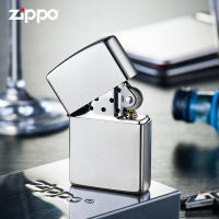 Zippo Windproof Pocket Lighter Classic Satin Chrome ｜Zippo 205（ Lighter Without Fuel Inside )