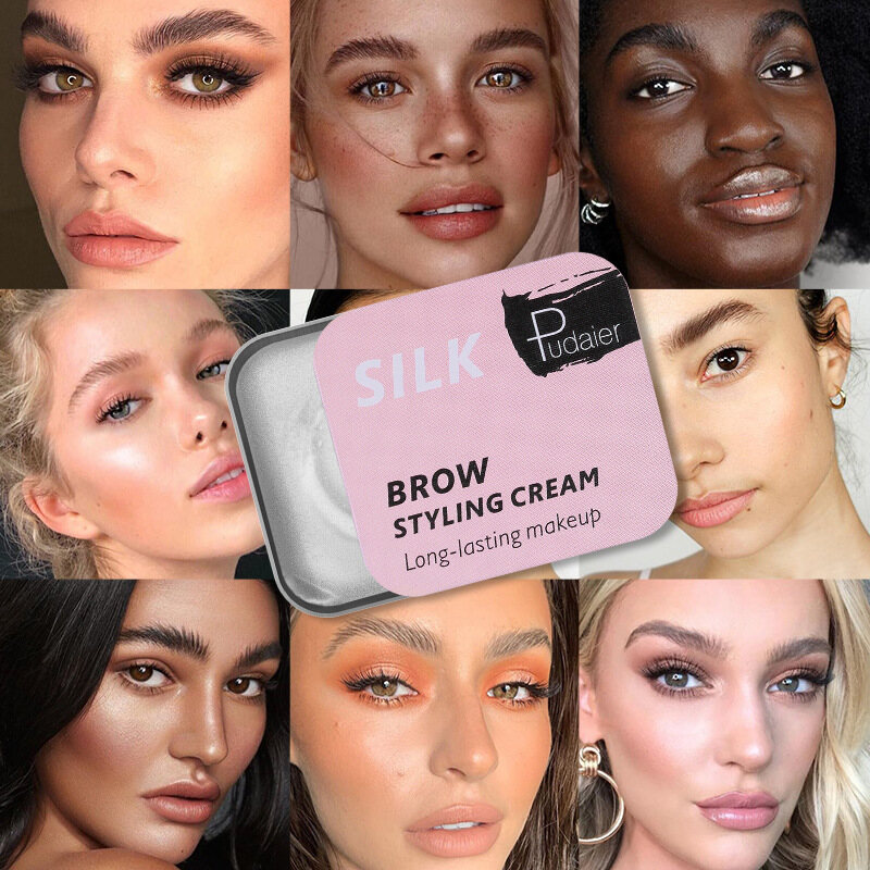 Xà Phòng Tạo Hình Lông Mày BEAUTYBIGBANG, Lâu Trôi, Gel Tạo Kiểu Trang Điểm Lâu Trôi Với Cọ