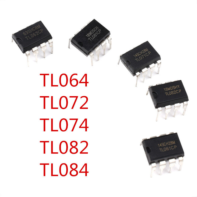 Bộ Mạch Tích Hợp 20 Chiếc, Bộ Khuếch Đại Hoạt Động Trọn Gói DIP Chip TL062 TL064 TL072 TL074 TL082 TL084