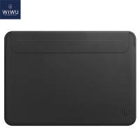 WIWU Leather Waterproof Sleeve Case for 2021-2024 Macbook pro 14.2 inch M1 M2 M3 M4/ 2018 MacBook Air 13.3 A1466/A1369 and Other Brand Untra-thin Laptop