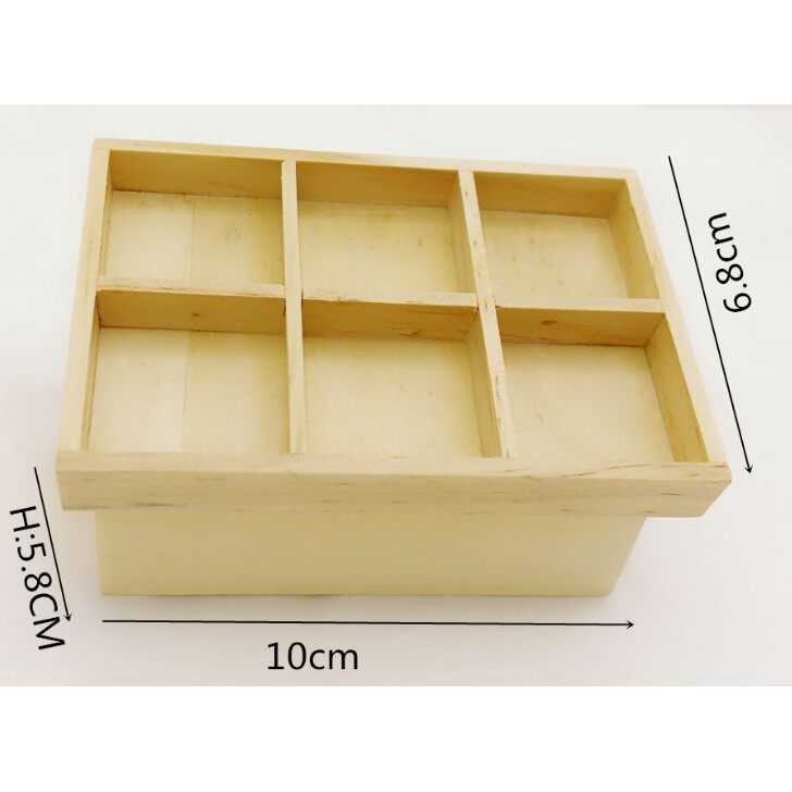 Miniature trang trí dollhouse / roombox_Mô hình Quầy Rau Củ