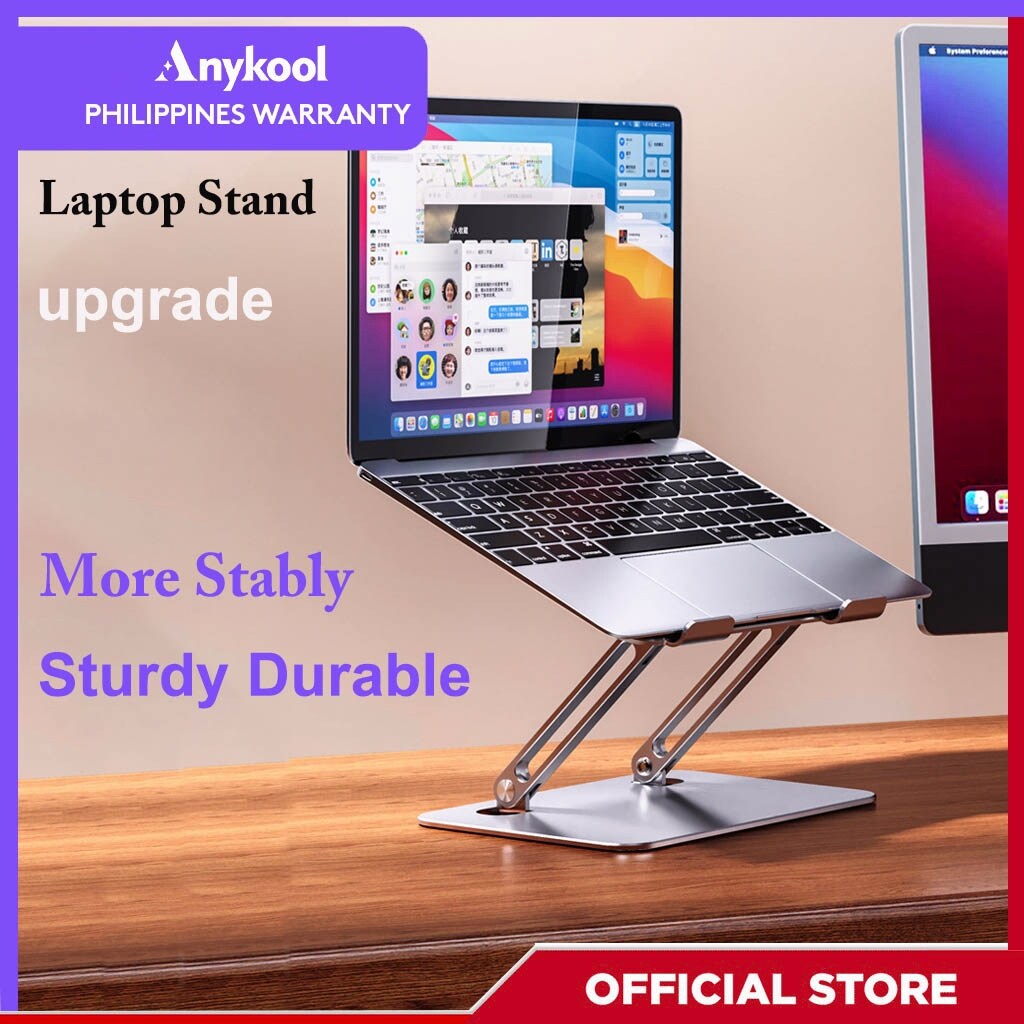 laptop stand laptop accessories laptop stand holder Anykool Laptop Stand Adjustable Metal Portable Laptop Riser Laptop Cooling Stand Laptop Holder