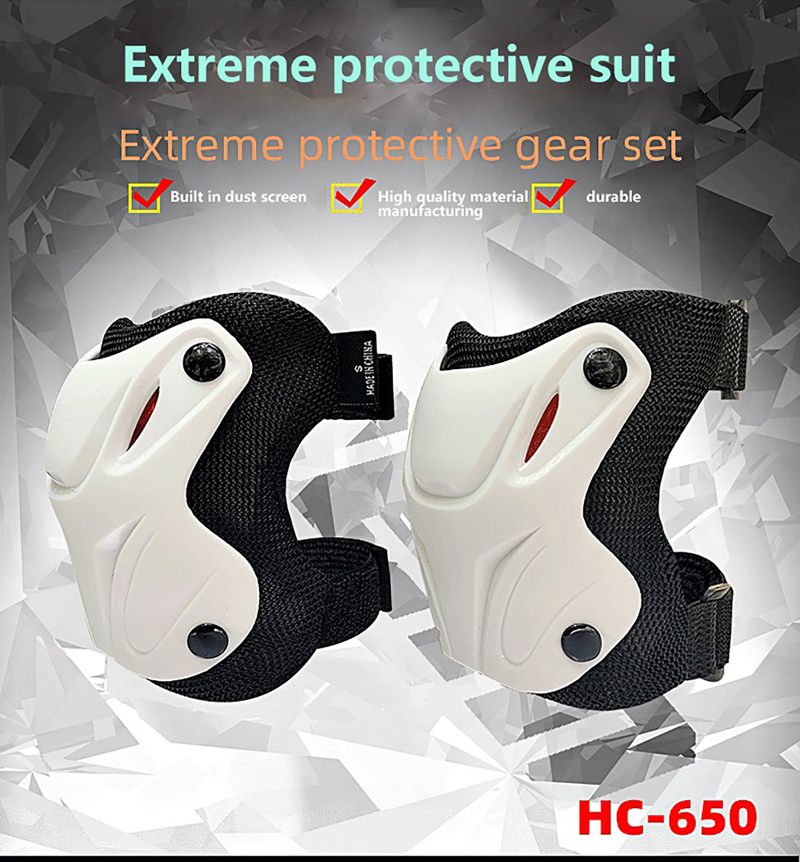 Happpybuyner 6 Món Đồ Bảo Hộ Thể Thao Kèm Bảo Vệ Cổ Tay Miếng Đệm Đầu Gối Dụng Cụ Dây Đeo Có Thể Điều Chỉnh Cho Trẻ 4-10 Tuổi