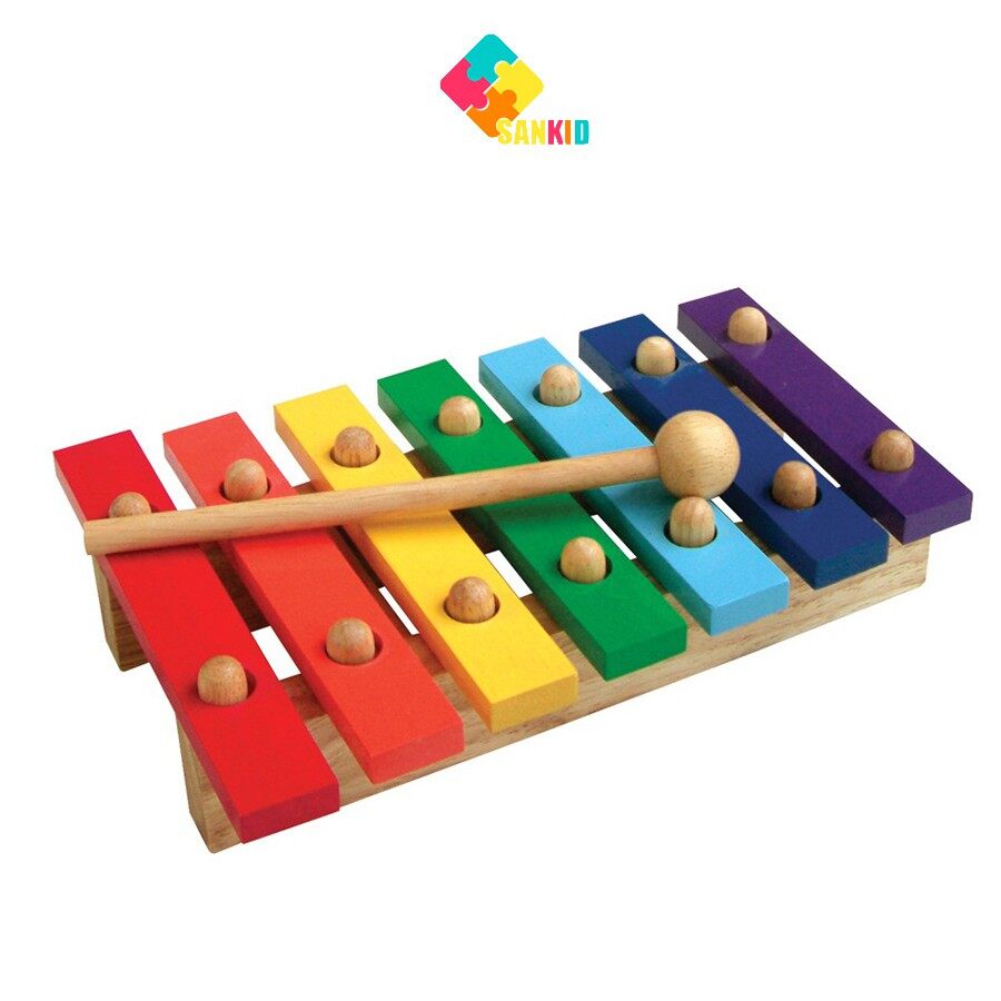 Đàn mộc cầm 7 thanh - Đồ chơi gỗ Winwintoys