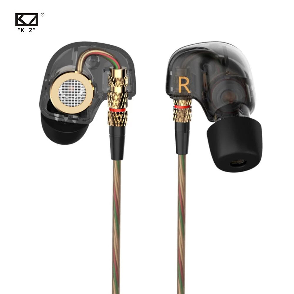 KZ ATE Tai Nghe Nhét Tai Âm Thanh Nổi HIFI Tai Nghe Thể Thao Siêu Trầm Khử Tiếng Ồn Tai Nghe Nhét Tai Earbuds Có Micrô AS10 ZST ZS10 ZST ED9 T1