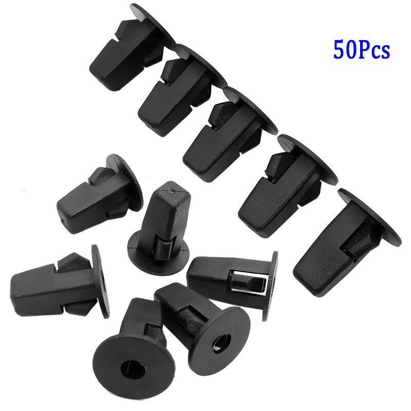 Bộ phụ tùng thay thế đinh tán xe hơi 50 chiếc đinh vít nhựa 8*8mm