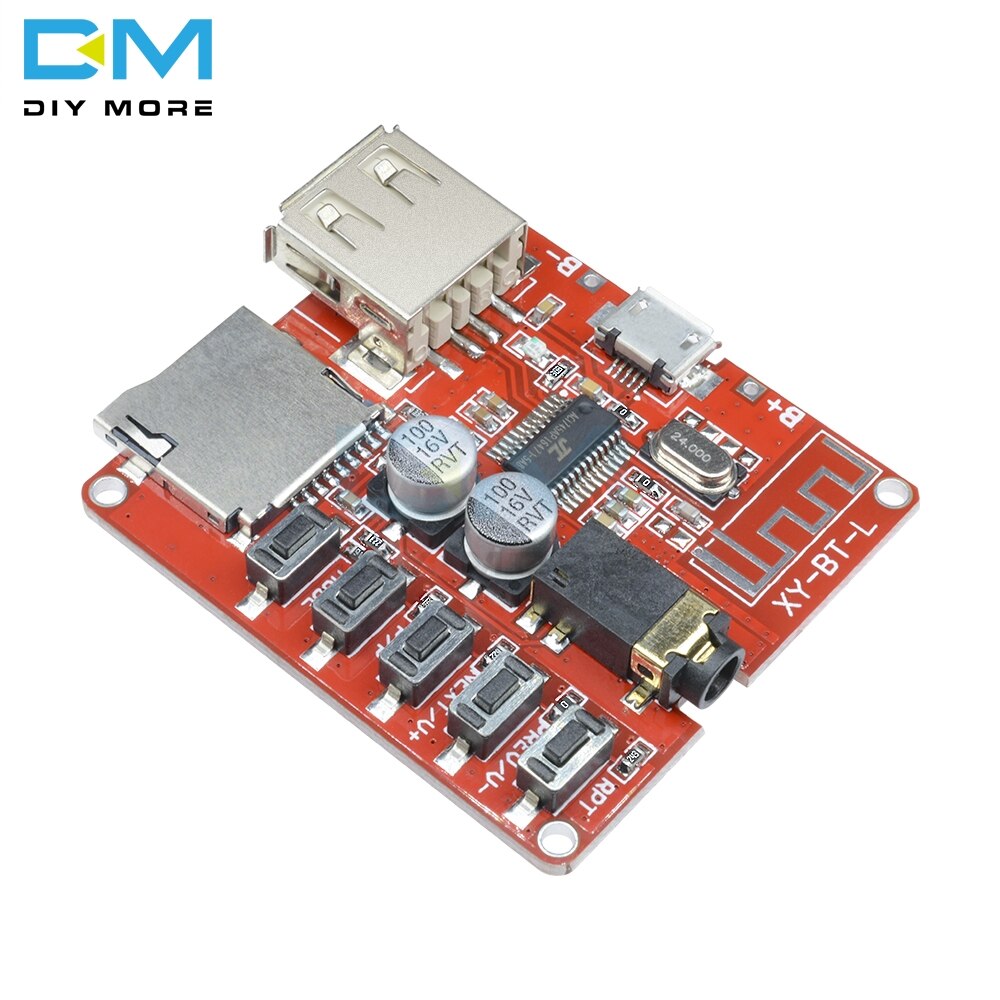 Seasboat bộ giải mã mp3 không dây mini, mô-đun mạch bảng bluetooth ble 4.1 giao diện thẻ tf micro usb u giải mã không mất dữ liệu 3.7v 5v