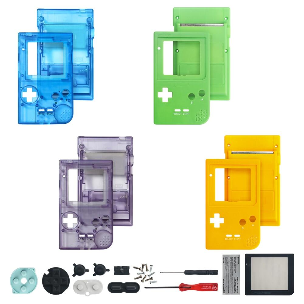 Ostent toàn bộ thân máy Bộ vỏ trường hợp bìa thay thế cho Nintendo GBP Game Boy Túi bảo vệ điều khiển trường hợp bìa kết hợp các nút