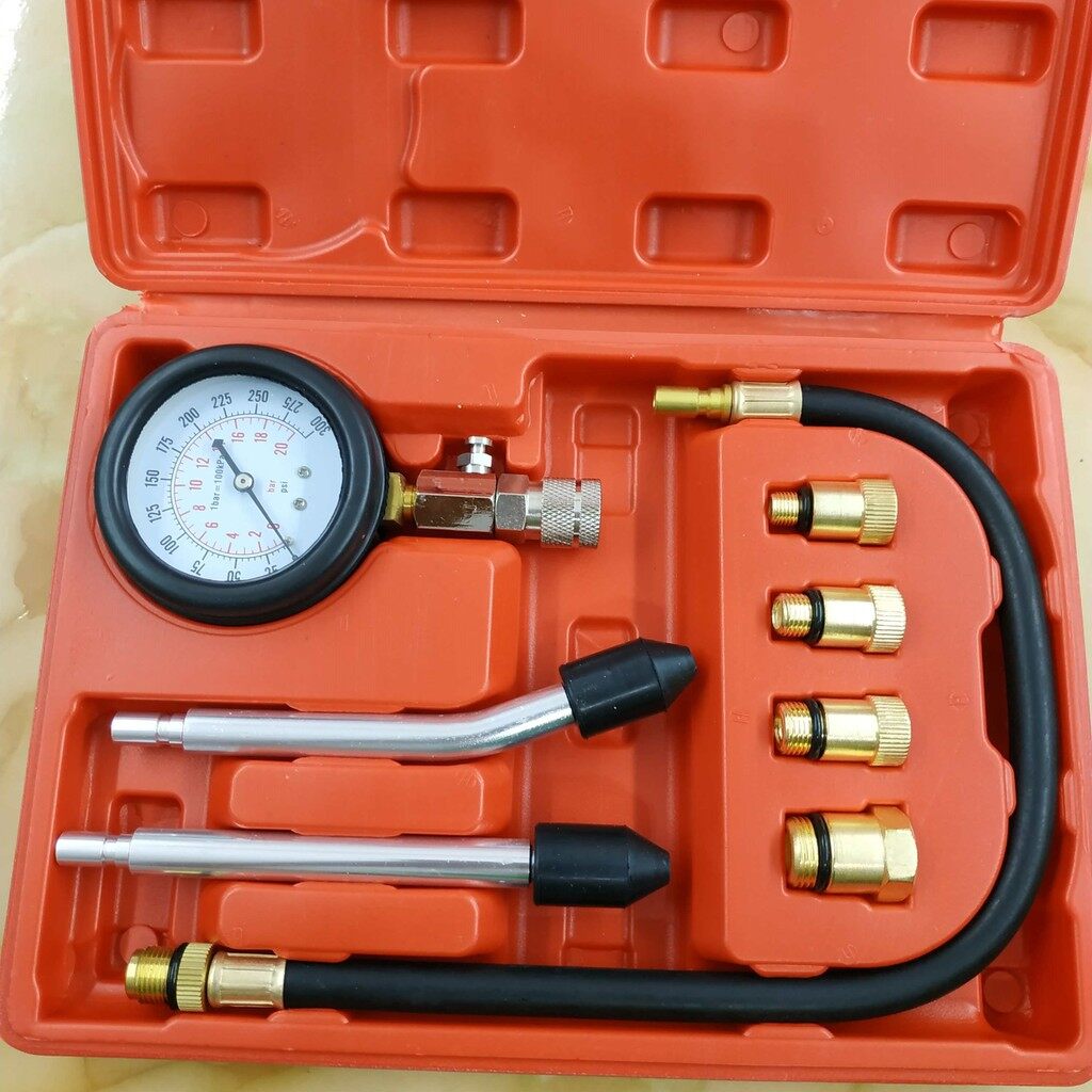 Bộ đồng hồ đo áp suất buồng đốt ô tô động cơ máy xăng Thái Lai