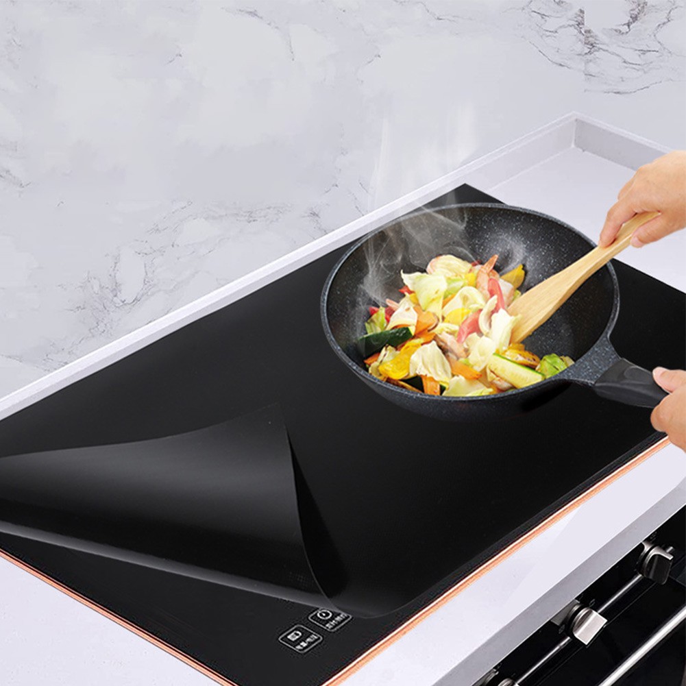 Silicone Induction Cooktop Mat - Heat-Resistant, Non-Slip Protector Mat 30.8x20.5 Inches For Induction Stoves - View #11