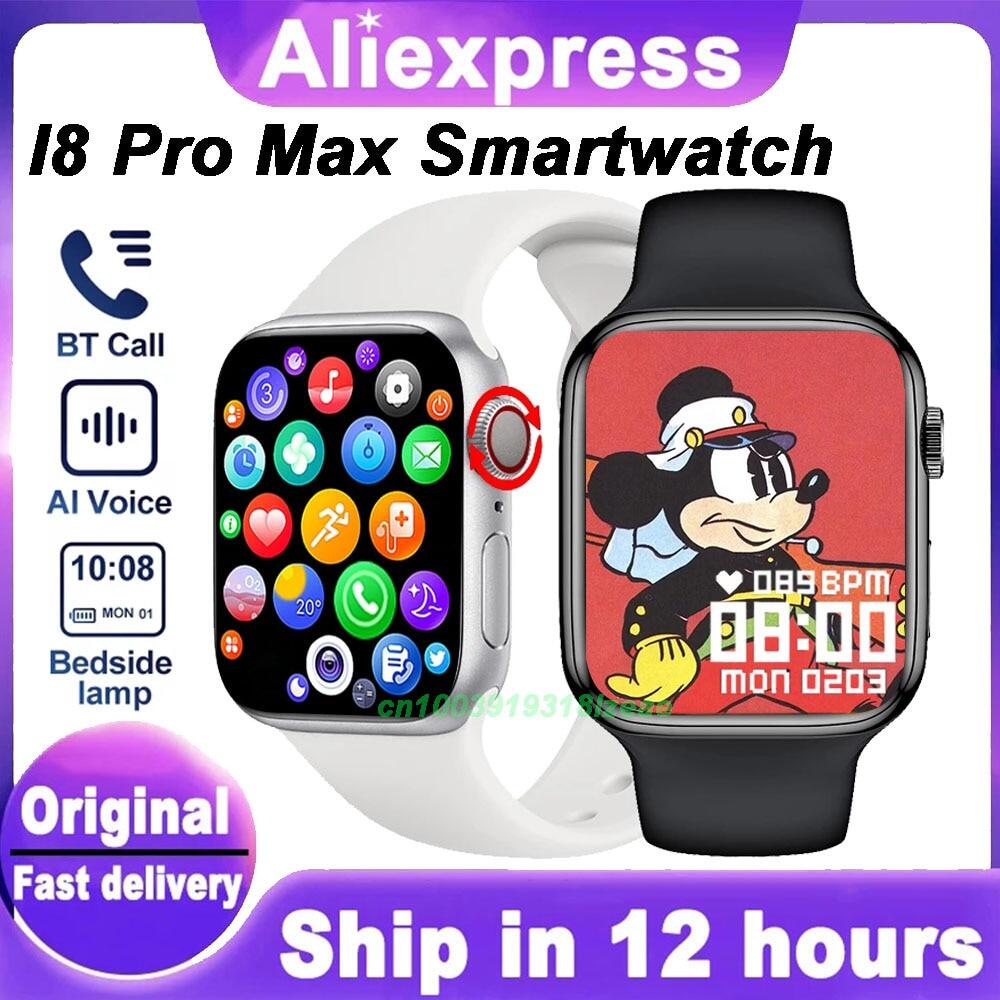 2022 Ban Đầu I8 Pro Max Smartwatch Series7 Tùy Chỉnh Quay Số Nam Nữ máy