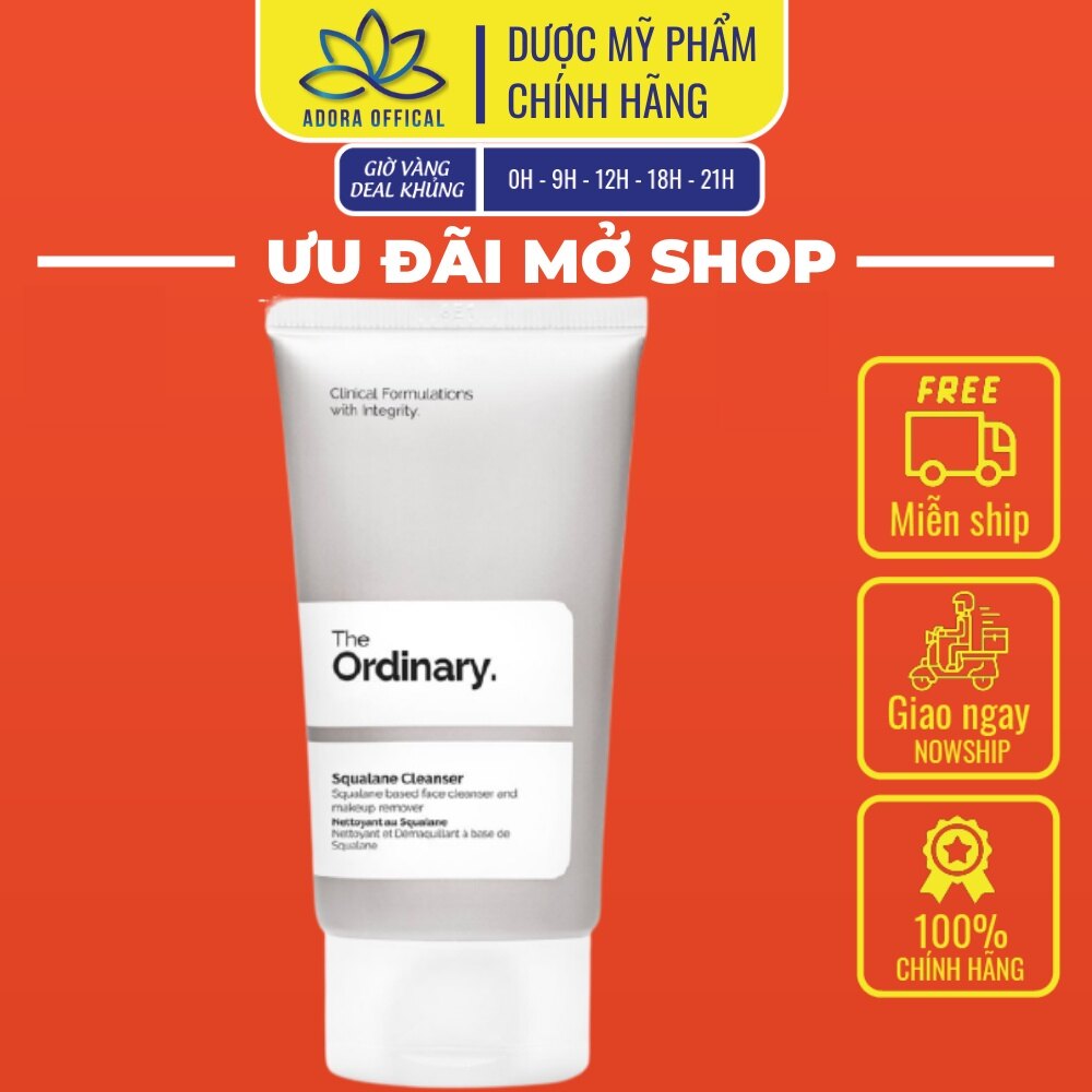 Sữa rửa mặt The Ordinary - Squalane Cleanser